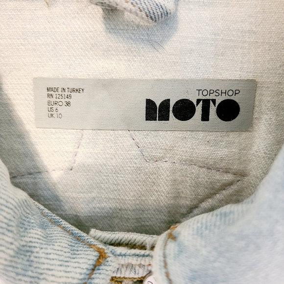 TOPSHOP Moto Denim - Picture 5 of 5